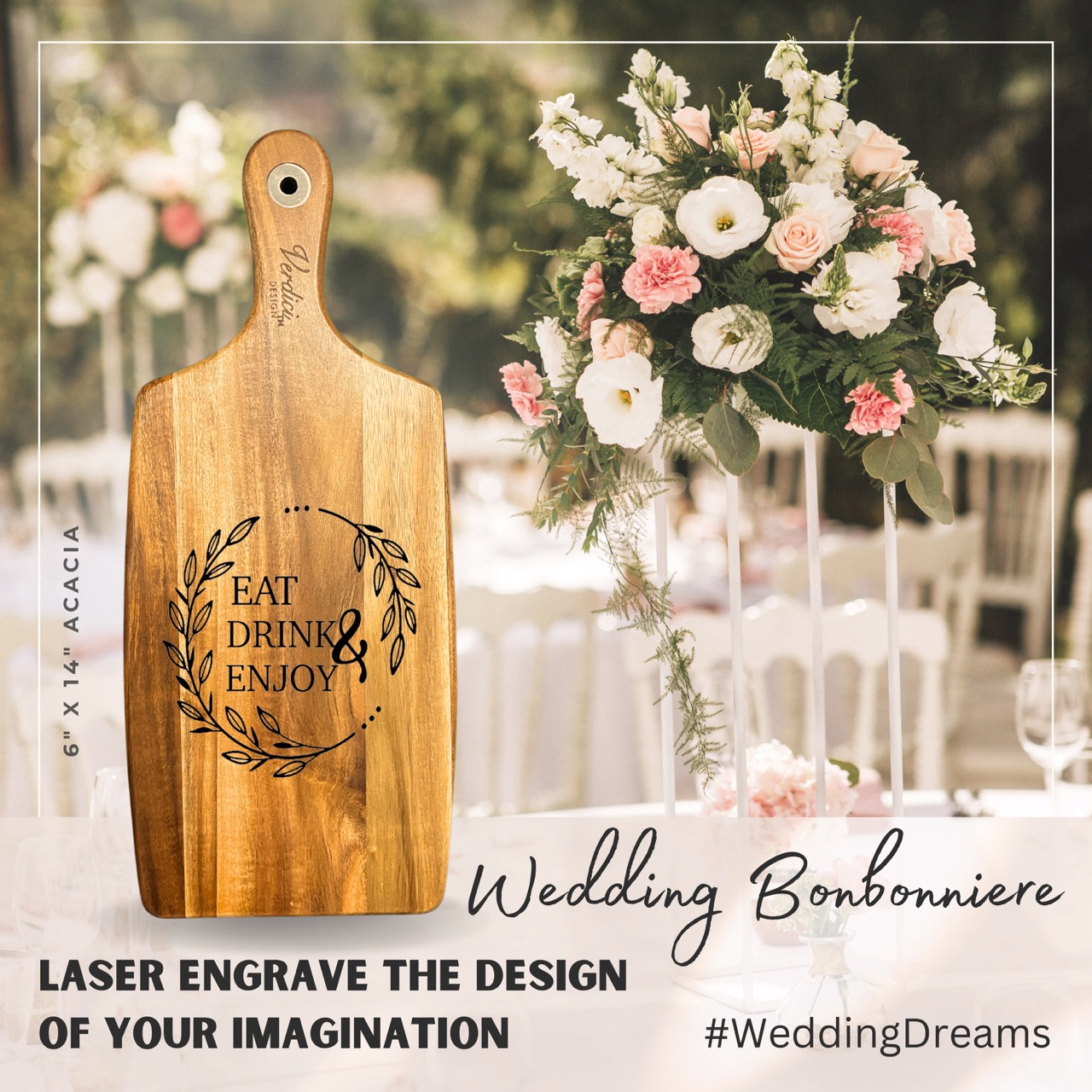 Laser Engrave the design of your imagination